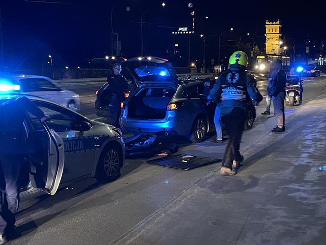 Spektakularny pościg przez centrum Warszawy! Dwie osoby zatrzymane