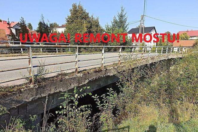 Rusza remont mostu w Zagorzynie w gminie Łącko 