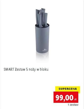SMART Zestaw 5 noży w bloku – 99 zł/1 zestaw
