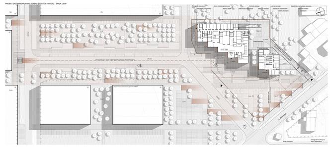 Siedziba Sądu i Prokuratury Rejonowej w Końskich według BDM Architekci