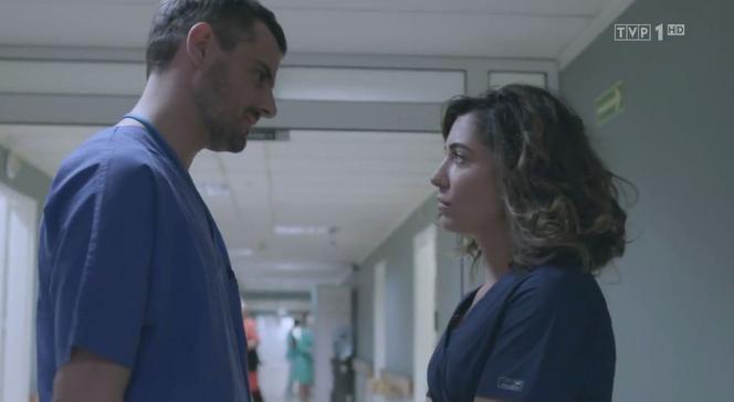 Echo serca odc. 2. Joanna (Julia Pogrebińska), Jan (Antoni Pawlicki)