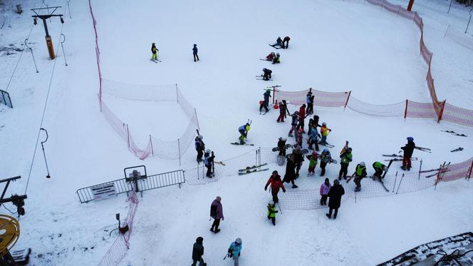 Stok narciarski na Telegrafie w Kielcach