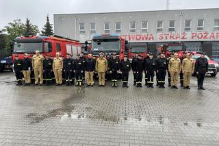 Powódź w Polsce. Strażacy i policjanci z Poznania ruszają na pomoc