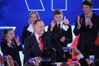 Sztab Karola Nawrockiego po II turze wyborów 