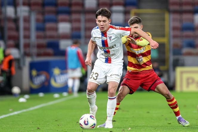 Górnik Zabrze - Jagiellonia Białystok, zdjęcia kibiców i zawodników z meczu 13. kolejki PKO BP Ekstraklasy