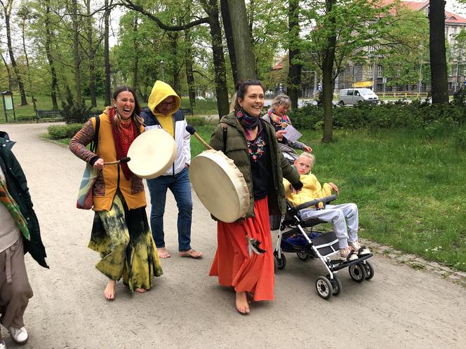 Happening "Boso przez Grudziądz"