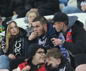 Kibice na meczu Górnik Zabrze - Lech Poznań