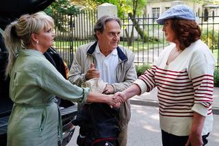 Barwy szczęścia odc. 2958. Waleria (Ewa Ziętek), Jerzy Marczak (Bronisław Wrocławski), Małgorzata (Adrianna Biedrzyńska)