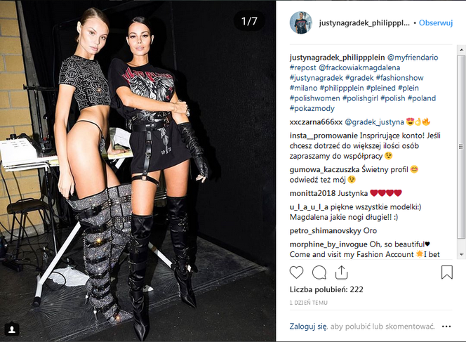 Magdalena Frąckowiak i Justyna Gradek