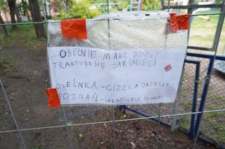 Ogrodzony plac zabaw na Winogradach