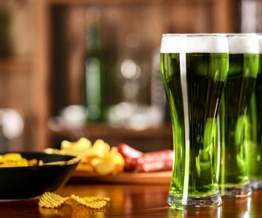Zielone piwo - jak zrobić piwo na Dzień Świętego Patryka
