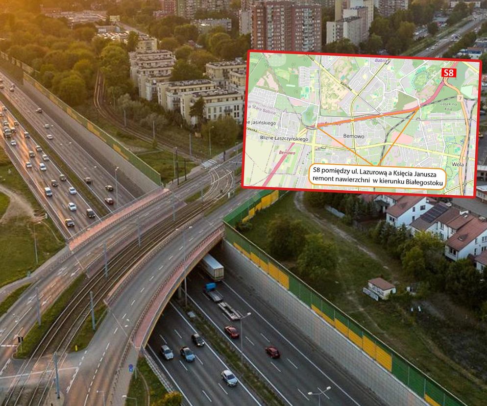 S8 do remontu. Dwa kilometry nowej nawierzchni jeszcze w czerwcu. Kiedy i gdzie spodziewać się prac?