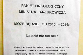 Arłukowicz znów okłamał pacjentów