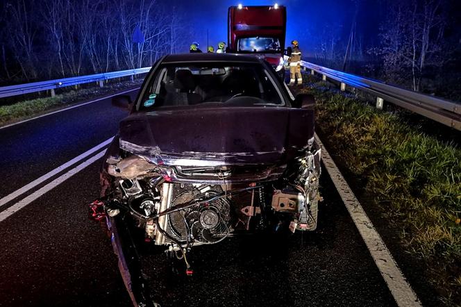 Lubuskie: Kompletnie pijany kierowca przewoził trójkę dzieci i spowodował wypadek