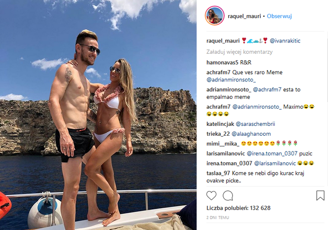 Ivan Rakitić, Raquel Mauri