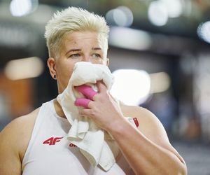 Anita Włodarczyk niemal zalała się łzami. Ogromny ciężar spadł na jej barki