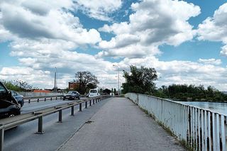 Most w ciągu ul. Płochocińskiej