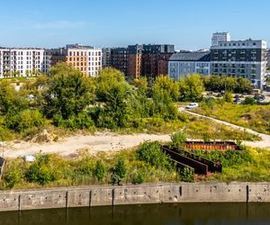 Port Praski w Warszawie z lotu ptaka