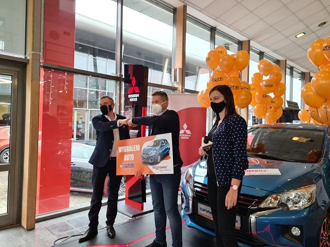 Bartek odebrał Mitsubishi Space Star od Radia ESKA!	