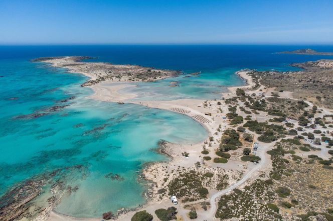 1. miejsce -  Elafonissi Beach na Krecie w Grecji