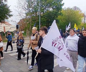 Spacerek na uniwerek w Szczecinie