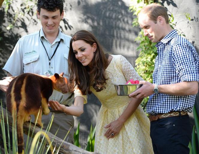 Księżna Kate w ZOO