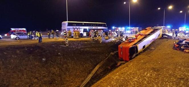 Wypadek Ukraińskiego autobusu w Kaszycach