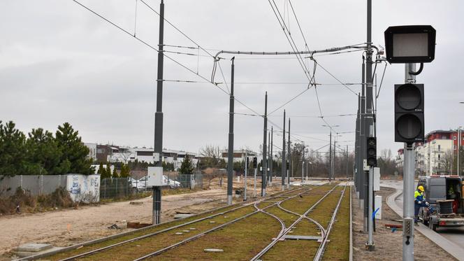 Nowości na trasie tramwaju na Naramowice