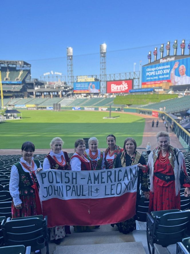 Polonia z Chicago modliła się za Leona XIV na stadionie