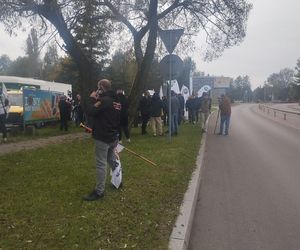 Wielka blokada Jastrzębia-Zdroju. Protest górników i hutników. Miasto stoi