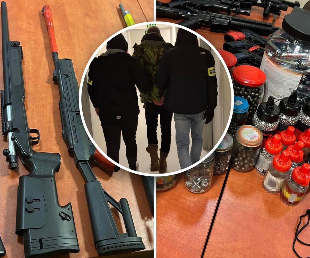 Ostrzelali kamienicę w centrum miasta. Jeden z nich miał w domu cały arsenał