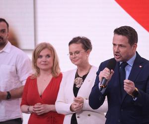Rafał Trzaskowski po ogłoszeniu wyników exit poll