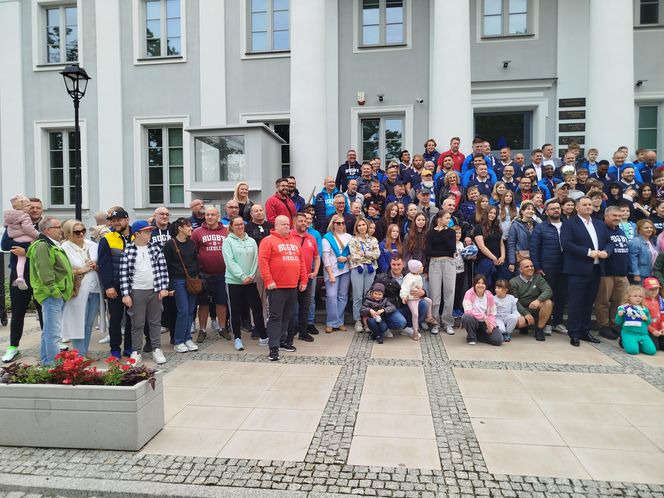 Społeczność sportowców i kibiców rugby z Siedlec uczciła największy z dotychczasowych sukcesów w historii klubu