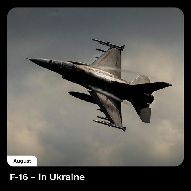 Wojna w Ukrainie. F-16 