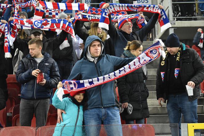 Górnik wygrywa wysoko na koniec roku. Jagiellonia pokonana na Arenie Zabrze [ZDJĘCIA KIBICÓW]