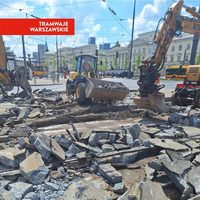 Wielka ofensywa Tramwajów Warszawskich. Tramwajarze remontują i budują jak szaleni