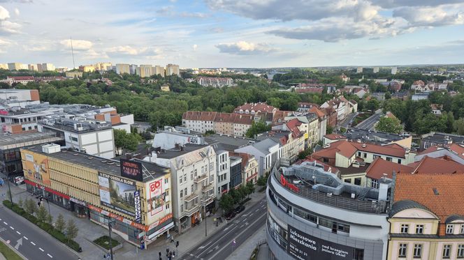 Olsztyn z lotu ptaka. Tak wygląda miasto z wieży ratuszowej
