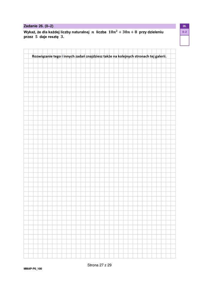 Matura próbna 2023: Matematyka. Oficjalne odpowiedzi CKE