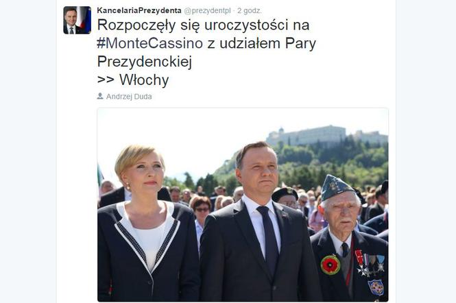 Prezydent Duda we WłoszUczci rocznicę bitwy pod Monte Cassino