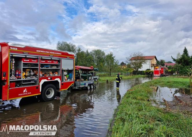 Podtopienia w Oświęciumiu