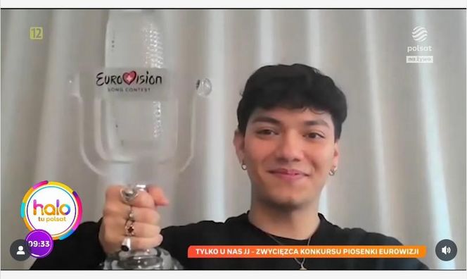 Johannes Pietsch w "Halo, tu Polsat"