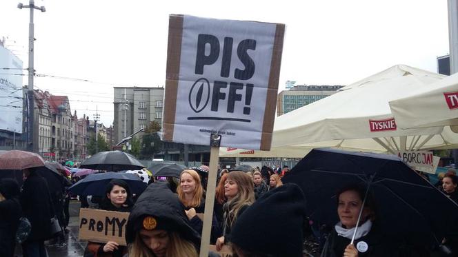 Czarny protest w Katowicach