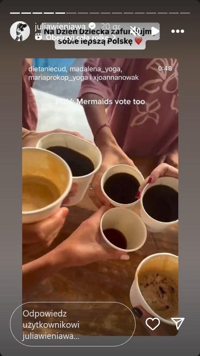 Julia Wieniawa i żona Marcina Prokopa szaleją na Bali. Spodziewaliście się takiej przyjaźni?