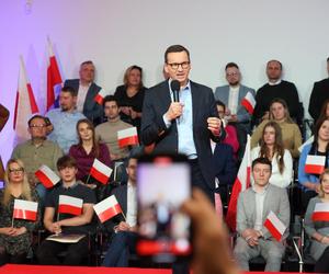  Mateusz Morawiecki w Łodzi.  „Może szybciej niż się niektórym wydaje będziemy znowu rządzić”