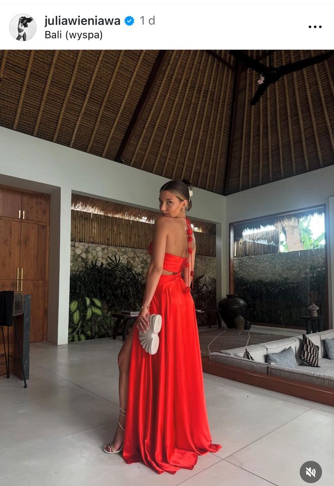 Julia Wieniawa na Bali