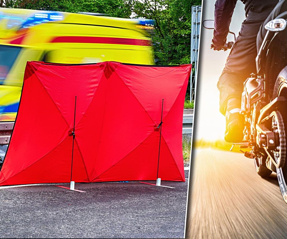 Wrocław. Śmiertelny wypadek na Poprzecznej. Nie żyje 36-letni motocyklista 
