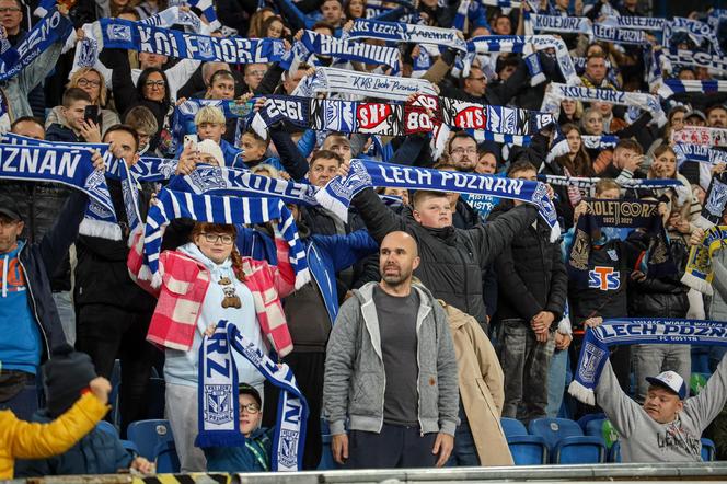 Lech Poznań - ŁKS Łódź. Tak bawili się kibice na meczu PKO BP Ekstraklasy