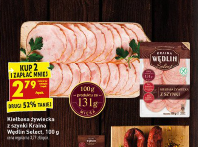 Biedronka - nowe promocje! Szynka za 1 złoty, kiełbasa za 2 złote, masło za 3 złote!