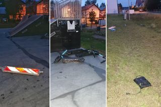 Skatepark na Gronowie znów budzi emocje. Mieszkańcy pokazali, co zastali o świcie