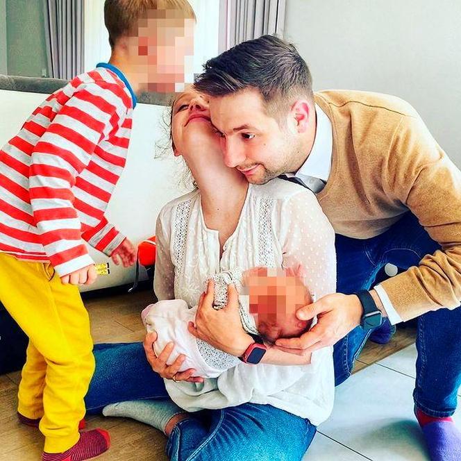 Patryk Jaki z żoną